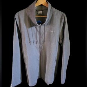 Columbia Gray Lightweight Jacket Rain Coat Women's Large NWT